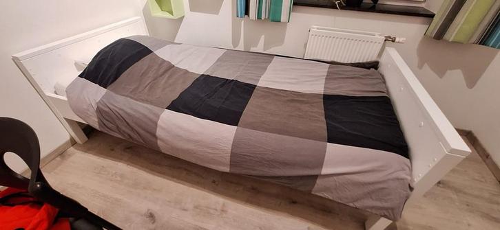 Bopita hoogslaper (2xeenpersoonsbed) prijs bespreekbaar, Huis en Inrichting, Slaapkamer | Bedden, Zo goed als nieuw, Eenpersoons