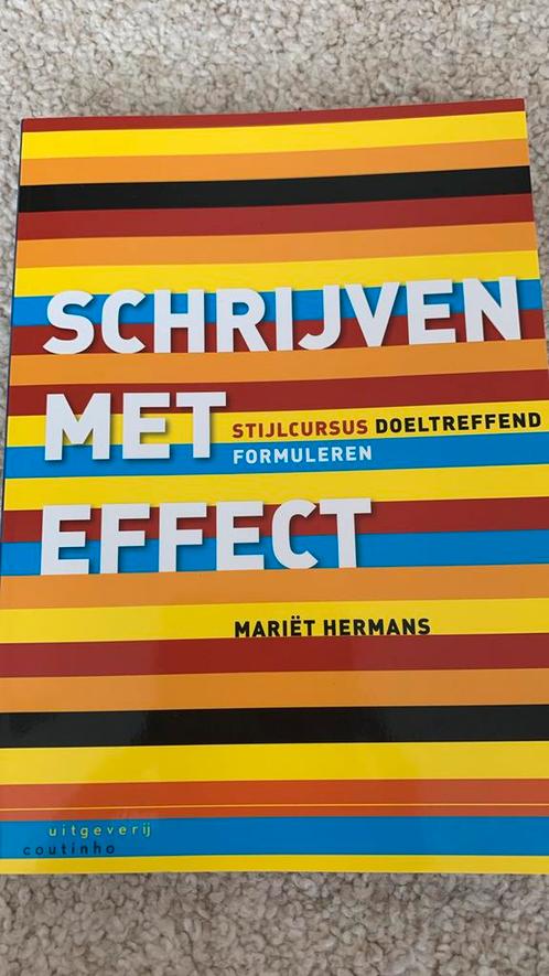 Mariët Hermans - Schrijven met effect, Livres, Livres Autre, Comme neuf, Enlèvement