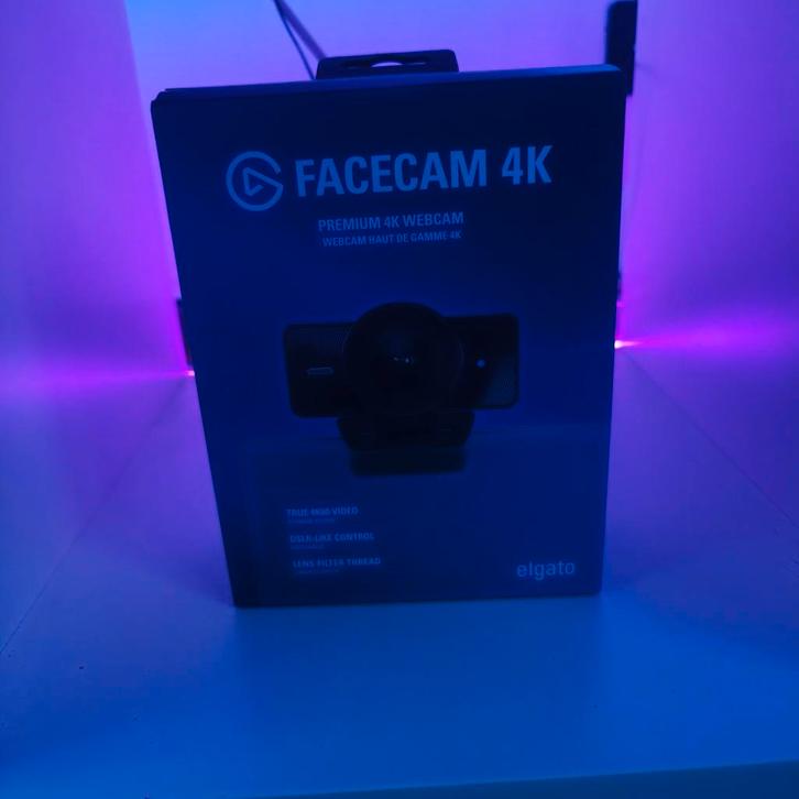 Webcam Elgato Facecam 4K, Computers en Software, Webcams, Ophalen