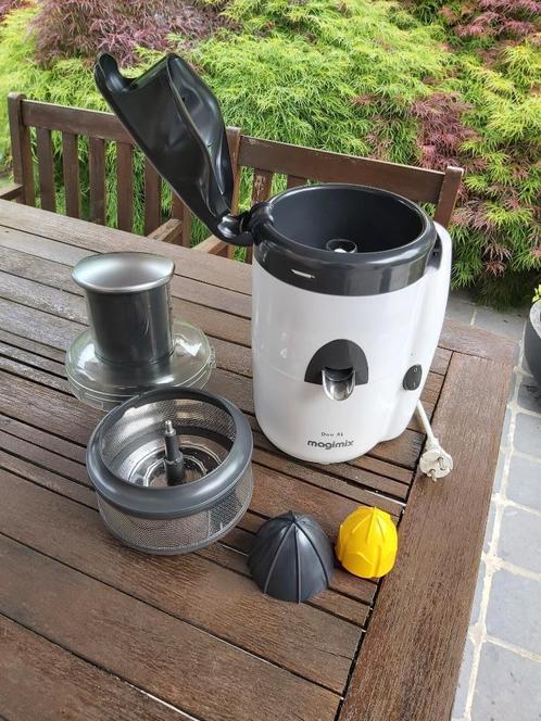 Magimix DUO XL, Elektronische apparatuur, Juicers, Zo goed als nieuw, Elektrisch, Ophalen