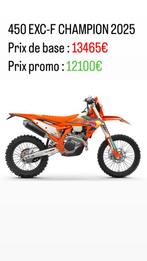 KTM 450 EXC-F CHAMPION 2025 PROMO, Motoren, Motoren | KTM, Bedrijf, 450 cc
