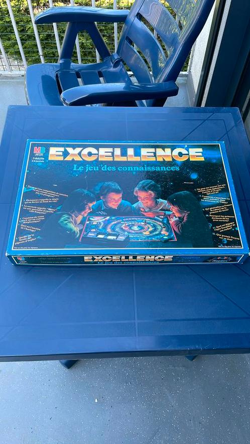Jeu de société - Excellence - MB, Hobby en Vrije tijd, Gezelschapsspellen | Bordspellen, Zo goed als nieuw, Een of twee spelers