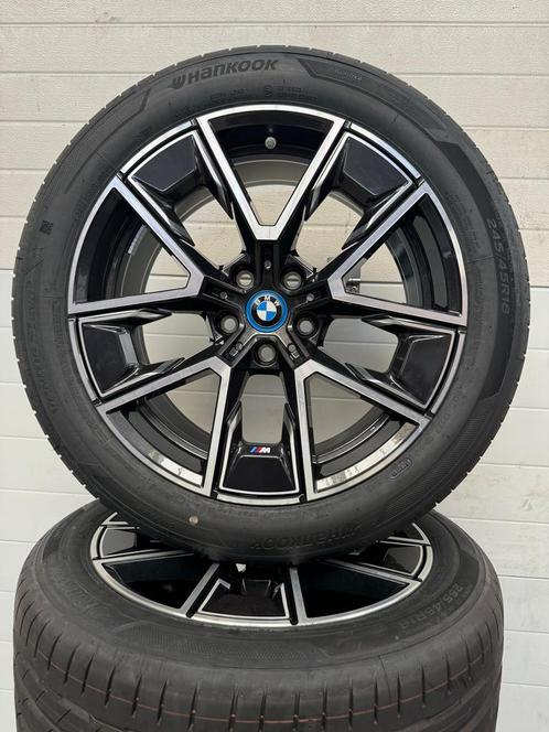 NIEUW 18’’ BMW i4 g20 g21 g26  VELGEN ZOMERBANDEN ORIG SET T, Auto-onderdelen, Banden en Velgen, Banden en Velgen, Zomerbanden
