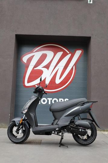 Kymco Agility 50 zwart @ BW Motors Mechelen beschikbaar voor biedingen