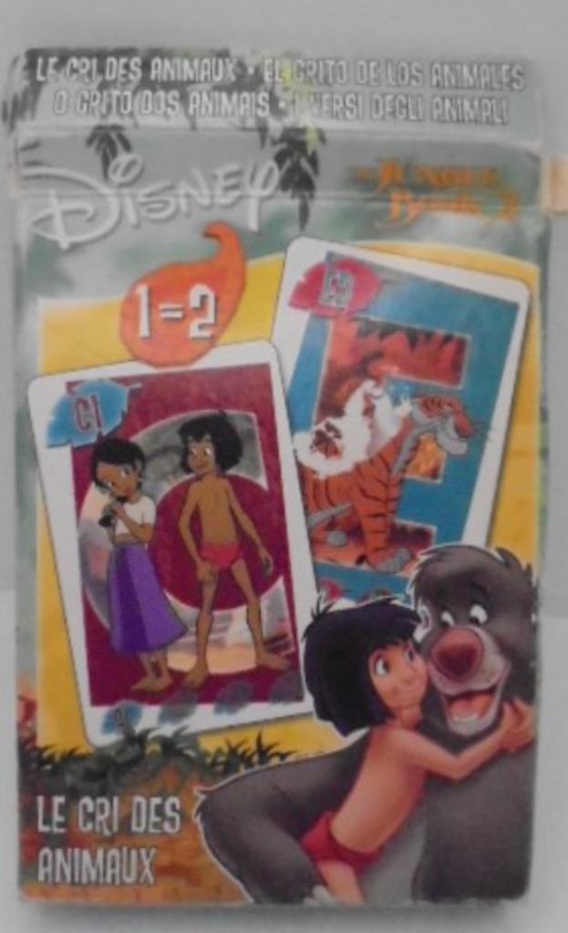 JUNGLE BOOK 2 KWARTET, Verzamelen, Disney, Gebruikt, Overige typen, Overige figuren, Verzenden