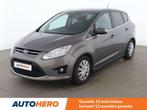 Ford C-MAX 1.0 EcoBoost Titanium (bj 2015), Voorwielaandrijving, Stof, Gebruikt, Zwart