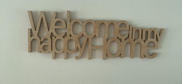 Wanddecoratie hout - nieuw! beschikbaar voor biedingen