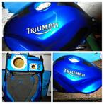 Reservoir de Triumph Sprint ST 1050 bleu, Utilisé
