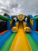 Springkasteel - Slide & Play Emoji, Kinderen en Baby's, Speelgoed | Buiten | Springkussens, Ophalen, Gebruikt