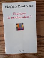 Elisabeth Roudinesco  pourquoi la psychanalyse, Livres, Psychologie, Comme neuf, Enlèvement ou Envoi