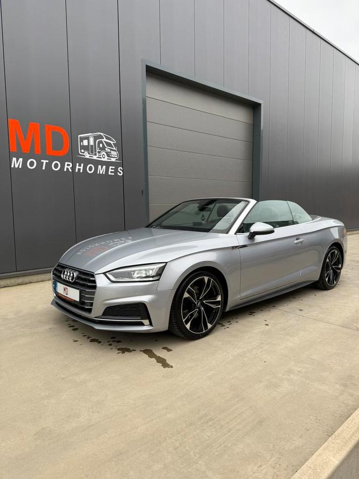 ‼️ Audi A5 Cabrio S-Line 2.0 Automaat ‼️, Auto's, Audi, Bedrijf, A5, Zetelverwarming, Diesel, Euro 6, Cabriolet, Automaat, Zilver of Grijs
