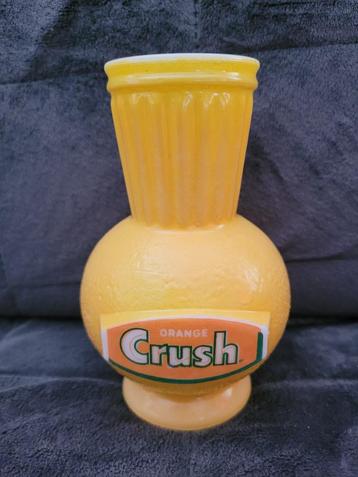 ancien porte paille publicitaire orange crush 