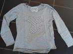grijs slaapshirt met lange mouwen met kat/poes, Kleding | Dames, Ophalen of Verzenden, Gedragen, Maat 38/40 (M), Grijs