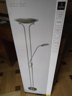 Staanlamp + leeslamp dimbaar Led - Lucide Champion  - Nieuw, Ophalen, Nieuw, Brons, 150 tot 200 cm