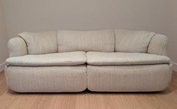 Vintage 2-zit sofa - Alberto Rosselli Saportiti (1970s) beschikbaar voor biedingen