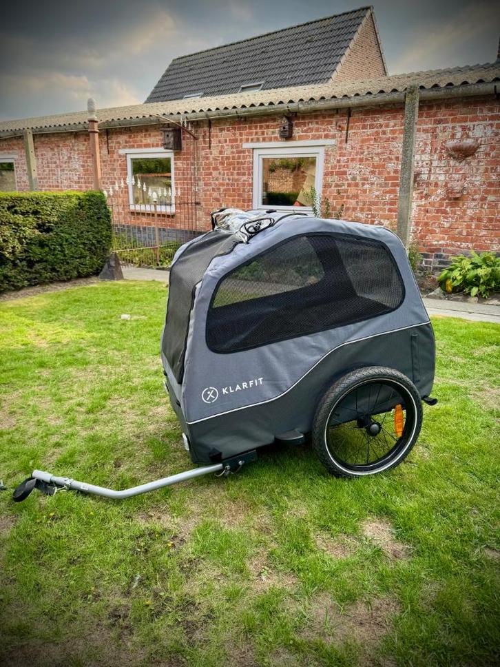 Hondenkar om aan fiets te bevestigen, Dieren en Toebehoren, Transportboxen, Nieuw, Ophalen of Verzenden