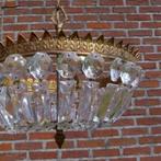 LUSTER MET KRISTALLEN PARELS, Antiek en Kunst, Antiek | Verlichting, Ophalen