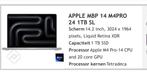 MacBook Pro 14” M4 Pro 1TB –Nieuw & Ongeopend –Garantie2100€, Computers en Software, Ophalen, Nieuw, 1 TB of meer, MacBook
