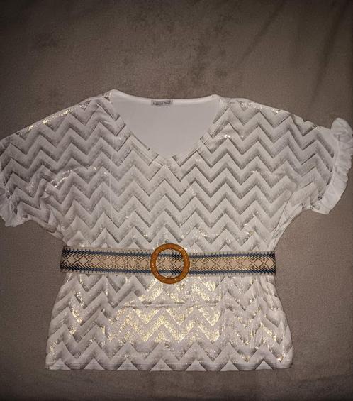 ♦️Zeer mooi nieuw blousje + GRATIS 🎁 ♦️, Kleding | Dames, Blouses en Tunieken, Nieuw, Wit, Ophalen of Verzenden