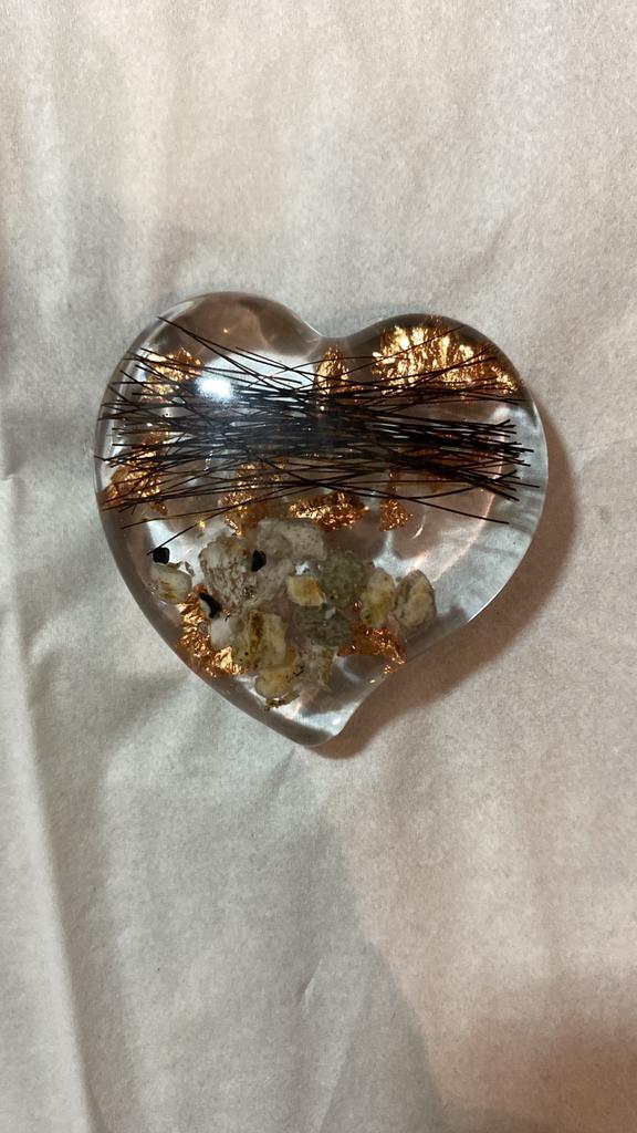 Voor eeuwig in ons hart paardenhaar en as, Dieren en Toebehoren, Overige Dieren-accessoires, Nieuw, Ophalen of Verzenden