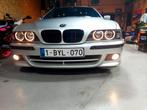 BMW E39 530D BWJ 07/2002, Zwart, Open dak, Zwart, Elektrisch
