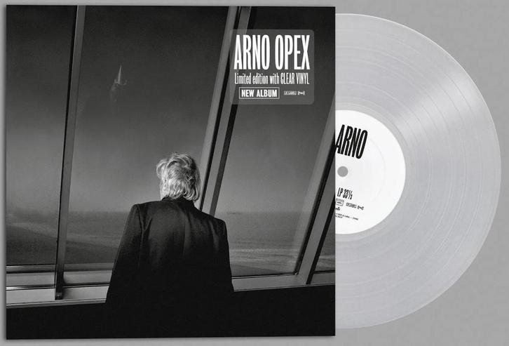 Vinyl LP Arno Hintjens OPEX CLEAR Vinyl NIEUW, Cd's en Dvd's, Vinyl | Pop, Nieuw in verpakking, 2000 tot heden, 12 inch, Ophalen of Verzenden