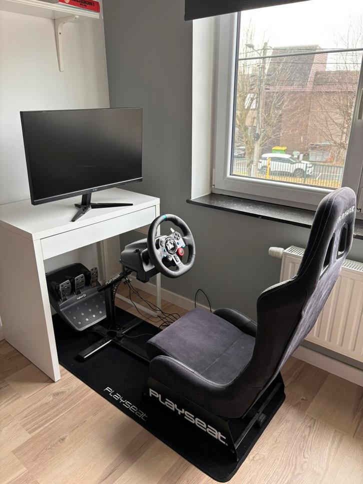 Set Up gaming racing, Games en Spelcomputers, Games | Overige, Zo goed als nieuw, Racen en Vliegen, 1 speler, Vanaf 12 jaar, Gekoppelde computers