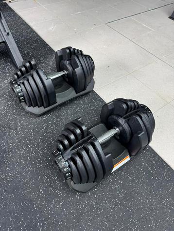 Set verstelbare dumbbells - 5-40kg 