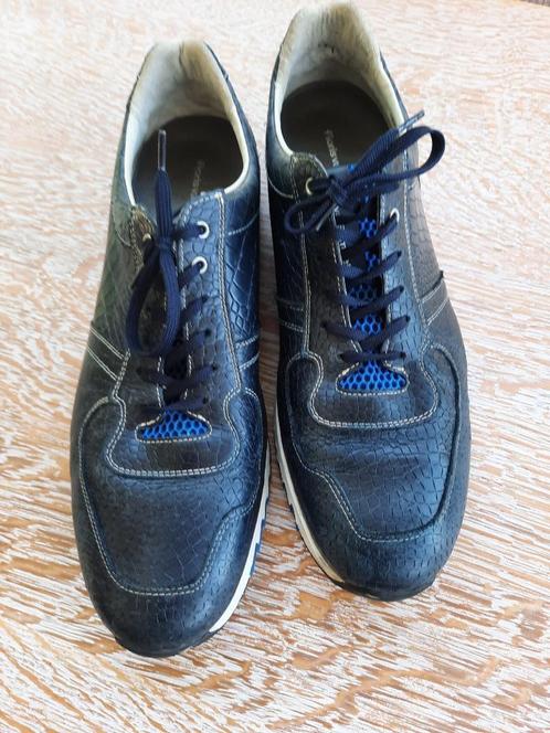 Prachtige schoenen FLORIS VAN BOMMEL - 12 = 47, Kleding | Heren, Schoenen, Zo goed als nieuw, Sneakers, Blauw, Ophalen of Verzenden