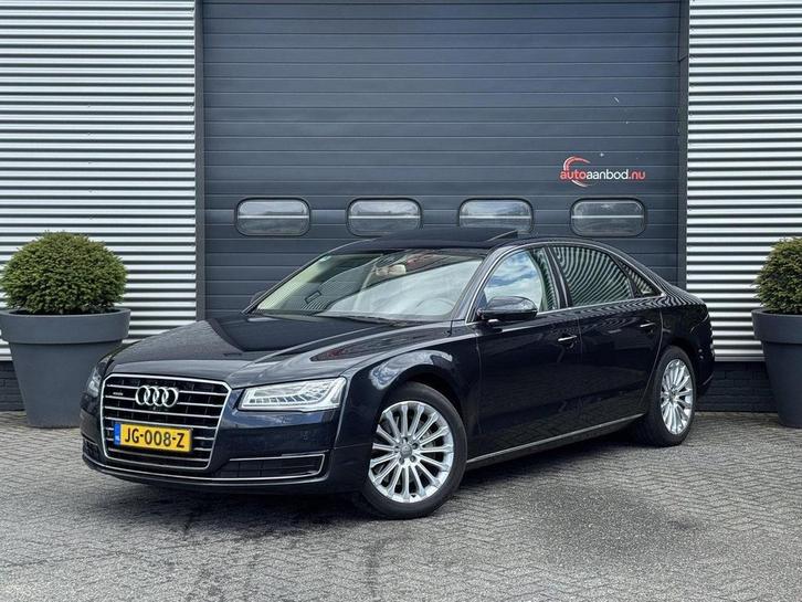 Audi A8 3.0 TDI quattro Lang Comfort Edition | Panoramadak |, Autos, Audi, A8, 4x4, ABS, Airbags, Alarme, Bluetooth, Air conditionné automatique