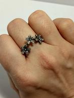 Bague Pandora 3 marguerites 30 zircons en argent 925 T 54, Enlèvement, Utilisé, Femme, Argent