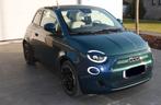 Fiat 500e ‘La Prima’ Oceangreen, Auto's, Fiat, Leder, Particulier, Achteruitrijcamera, Te koop