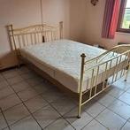 Superbe lit 2 places en parfait état + sommier et matelas, Maison & Meubles, Chambre à coucher | Lits, Enlèvement, 200 cm, 160 cm