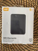 WD Disque Dur Externe 5 To, Computers en Software, Harde schijven, HDD, Nieuw, Ophalen of Verzenden, WD