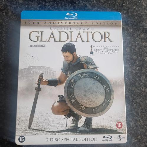 Gladiator édition 10e anniversaire blu ray NL FR, CD & DVD, Blu-ray, Comme neuf, Action, Enlèvement ou Envoi