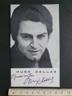 Hugo Dellas Zanger acteur ( Antwerpen - Geel ) Boechout, Verzamelen, 1960 tot 1980, Muziek, Ongelopen, Ophalen of Verzenden
