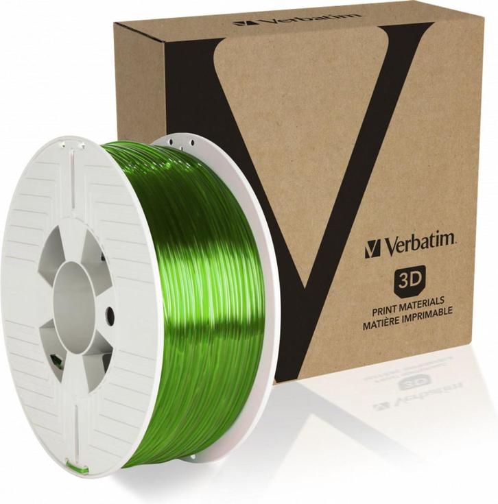 Verbatim 55064 3D PrinterFilament 1kg – ABS – 2.85mm - Groen, Computers en Software, 3D-printerbenodigheden, Nieuw, Ophalen of Verzenden