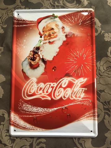 Coca Cola metalen bordje beschikbaar voor biedingen
