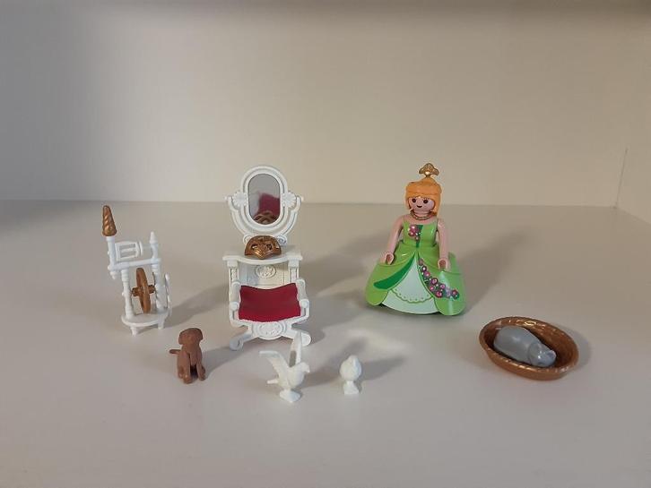 PLaymobil prinses en spinnewiel, Kinderen en Baby's, Speelgoed | Playmobil, Zo goed als nieuw, Complete set, Ophalen of Verzenden