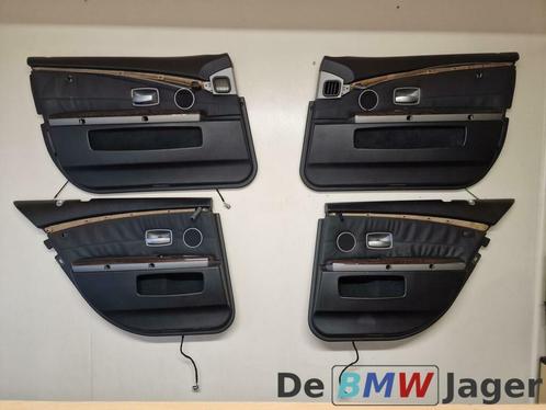 Deurpaneel leder zwart BMW 7-serie E65 51417038495, Autos : Pièces & Accessoires, Habitacle & Garnissage, BMW, Utilisé, Enlèvement ou Envoi