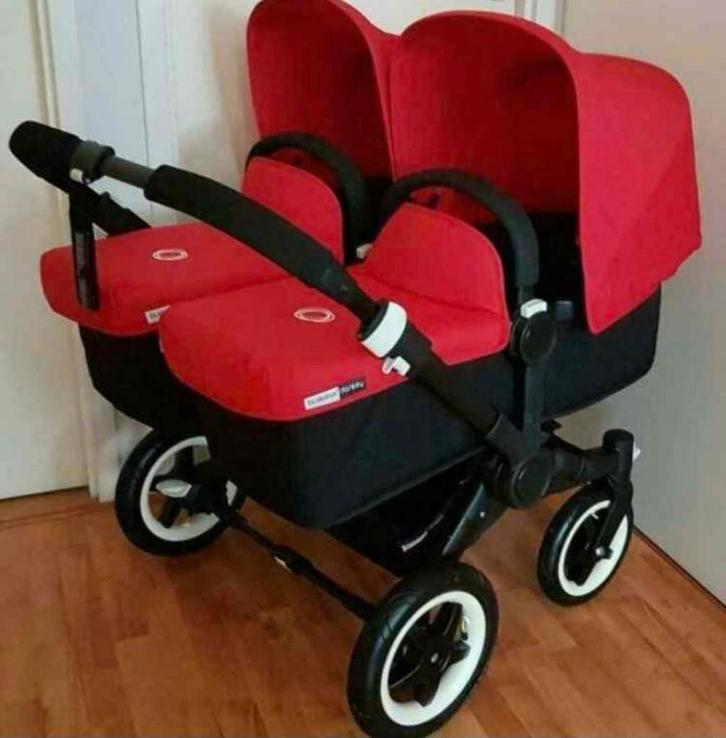 Bugaboo Donkey Tweeling / Duo & Mono 2 maxi cosi pro, Kinderen en Baby's, Kinderwagens en Combinaties, Ophalen