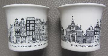 Villeroy & Boch-2 kleine potjes- Nederland- zie beschrijving disponible aux enchères