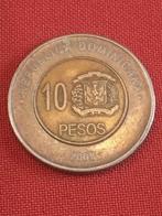 DOMINIKAANSE REPUBLIEK 10 Pesos 2008, Postzegels en Munten, Munten | Amerika, Ophalen of Verzenden, Losse munt, Midden-Amerika