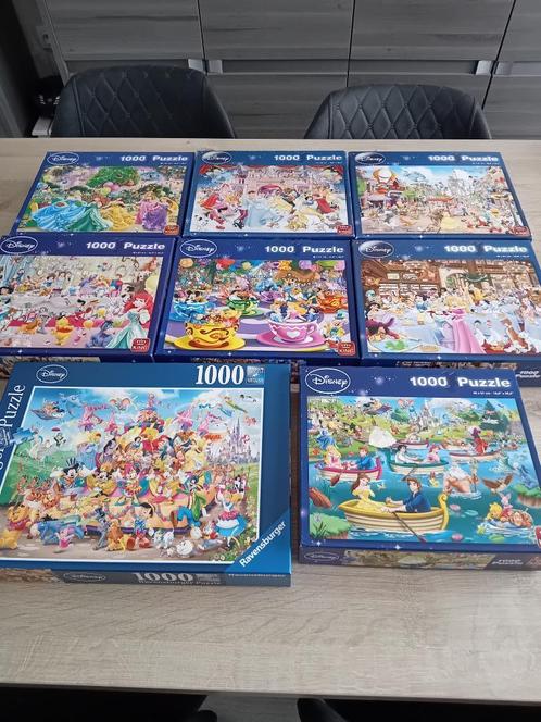 puzzel 1000 stukjes Disney, Hobby en Vrije tijd, Denksport en Puzzels, Zo goed als nieuw, Legpuzzel, 500 t/m 1500 stukjes, Ophalen of Verzenden