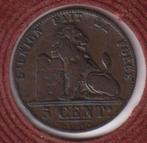 5 Centimes Leopold II 1948 Kwaliteit, Postzegels en Munten, Munten | België, Ophalen of Verzenden, Brons, Losse munt