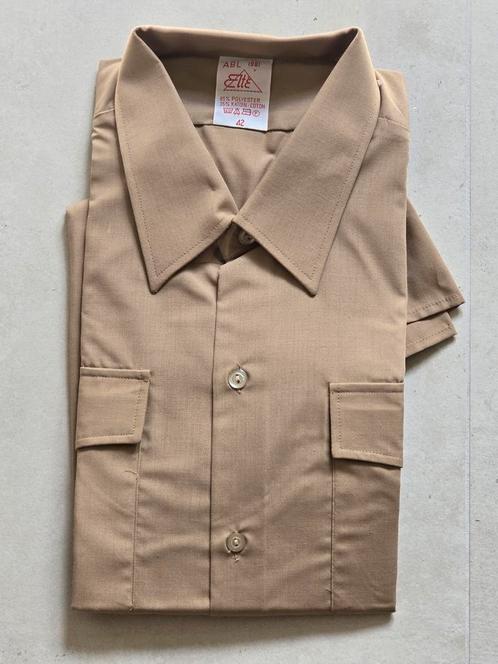 ABL beige hemd 1981 maat 42 nieuw nr3, Verzamelen, Militaria | Tweede Wereldoorlog, Ophalen