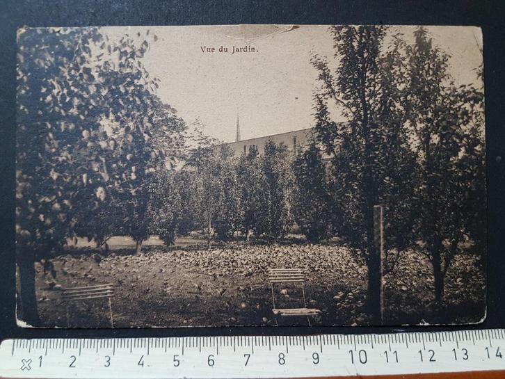 Postkaart Ronse Renaix Collège Saint Antoine Vue du jardin, Verzamelen, Postkaarten | België, Gelopen, Oost-Vlaanderen, 1920 tot 1940