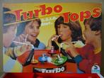 Turbo Tops spel vintage spel gezelschapsspel blaasspel 1980, Reisspel, Ophalen of Verzenden, Een of twee spelers, Schmidt