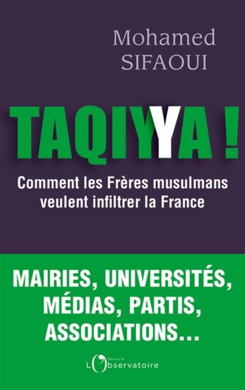 Taqiyya : comment les Frères musulmans veulent infiltrer la, Livres, Politique & Société, Utilisé, Société, Enlèvement ou Envoi