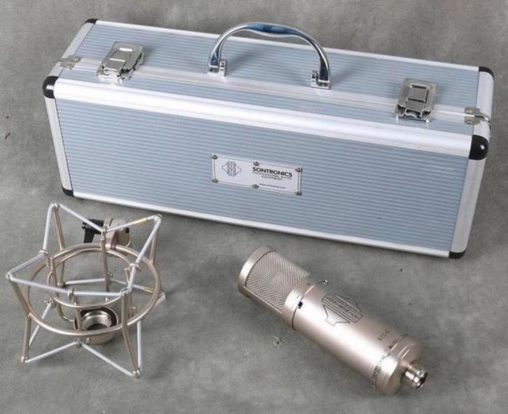 Sontronics STC-II grootmembraam microfoon, Muziek en Instrumenten, Microfoons, Gebruikt, Studiomicrofoon, Ophalen of Verzenden